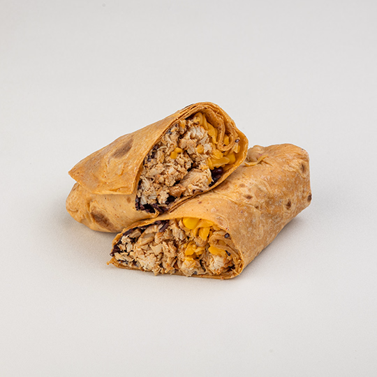Chicken burrito wrap