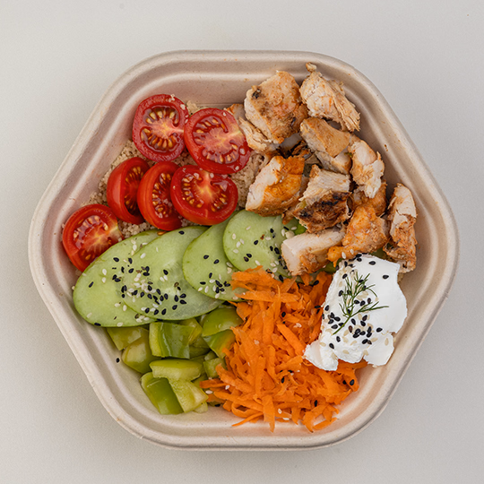 Chicken couscous salad