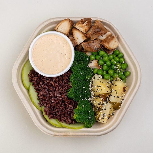 Chicken teriyaki bowl